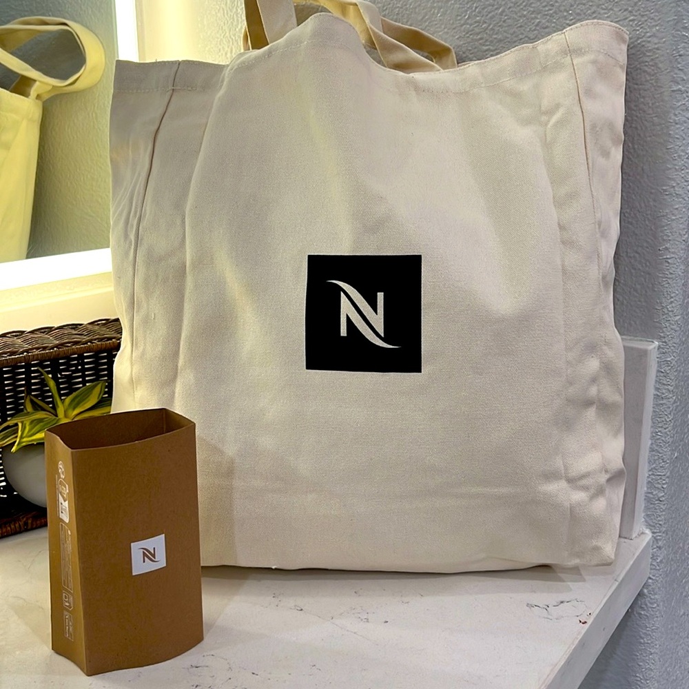 Nespresso tote canvas - NWOT